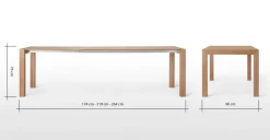 Mesa de Comedor Bramante – Fresno