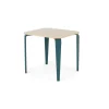 Mesa de Comedor Compacta Alma – Azul Cerceta y Fresno