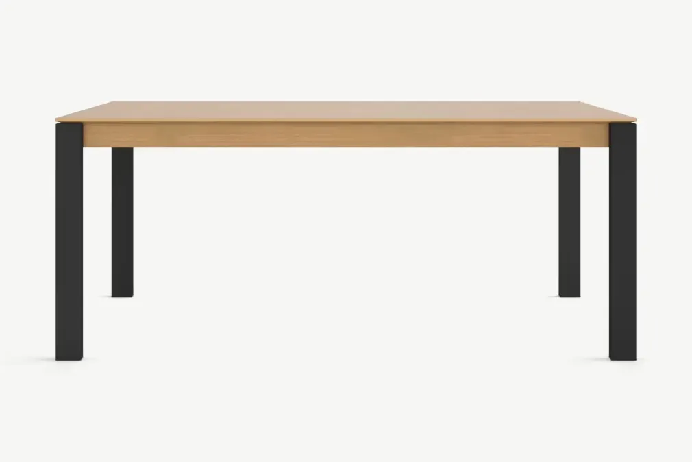 Mesa de Comedor Corinna – Roble y Negro