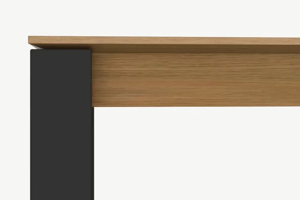 Mesa de Comedor Corinna – Roble y Negro