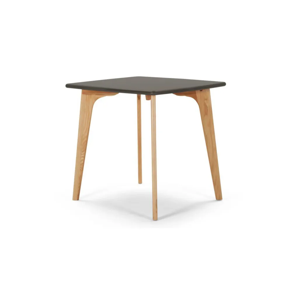 Mesa de Comedor Cuadrada Fjord – Roble y Gris