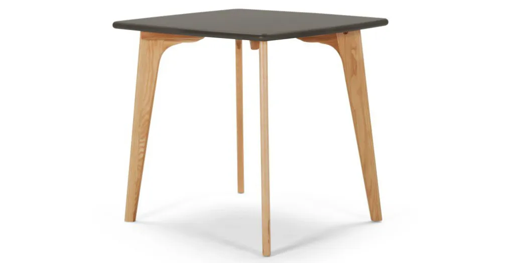 Mesa de Comedor Cuadrada Fjord – Roble y Gris