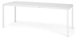 Mesa de Comedor Expansible Swift – Blanco Mate