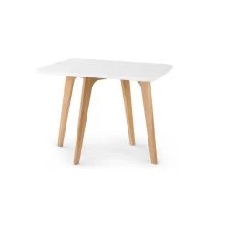 Mesa de Comedor Fjord – Roble y Blanco