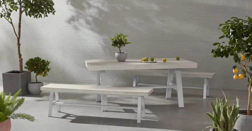 Mesa de Comedor Grande Edson – Blanco