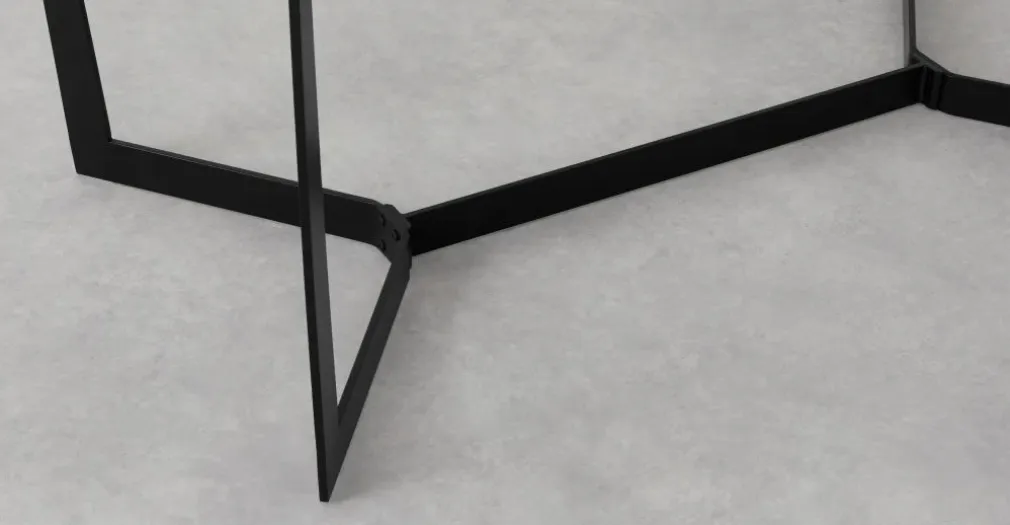 Mesa de Comedor Jaxta – Brillo Gris