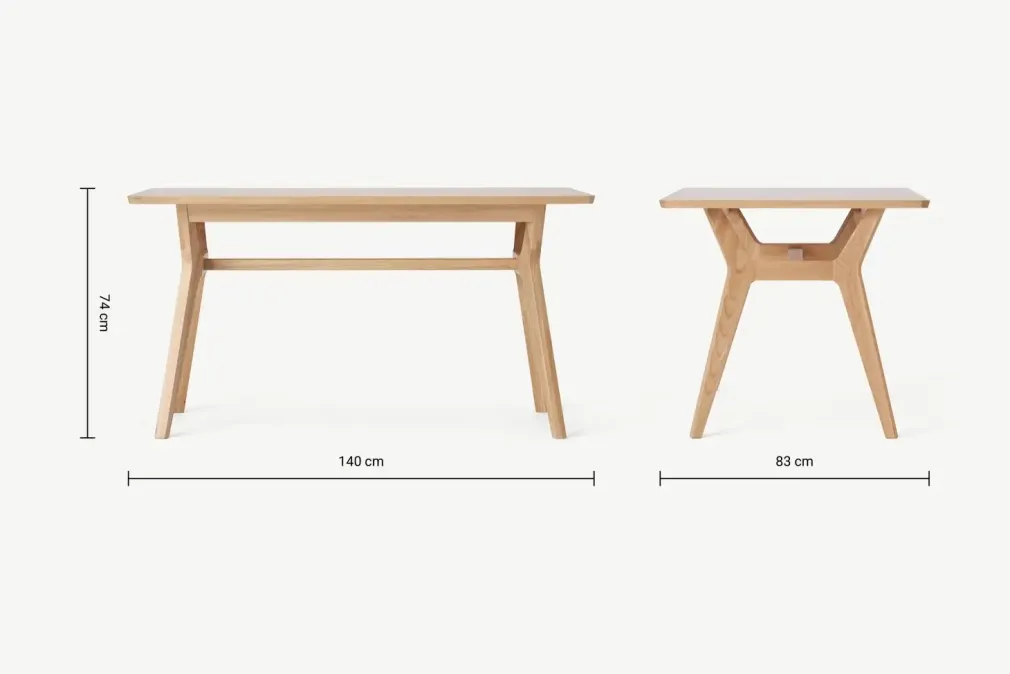 Mesa de Comedor Jenson – Roble