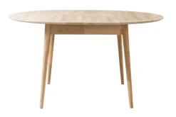 Mesa de Comedor Ovalada Escandi 155 cm – Roble Claro