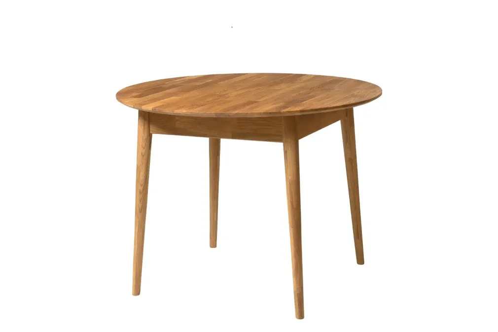 Mesa de Comedor Redonda Escandi 100 cm – Roble