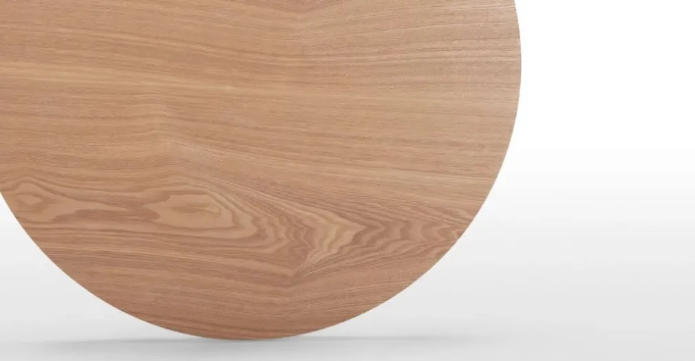 Mesa de Comedor Redonda Kitson – Fresno Natural