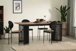 Mesa de Comedor Zaragoza – Nogal y Negro