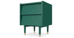 Mesa de noche Hetty – Verde inglés
