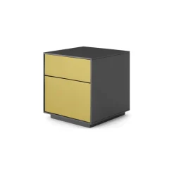 Mesa de Noche Jena – Madera de Mango Gris
