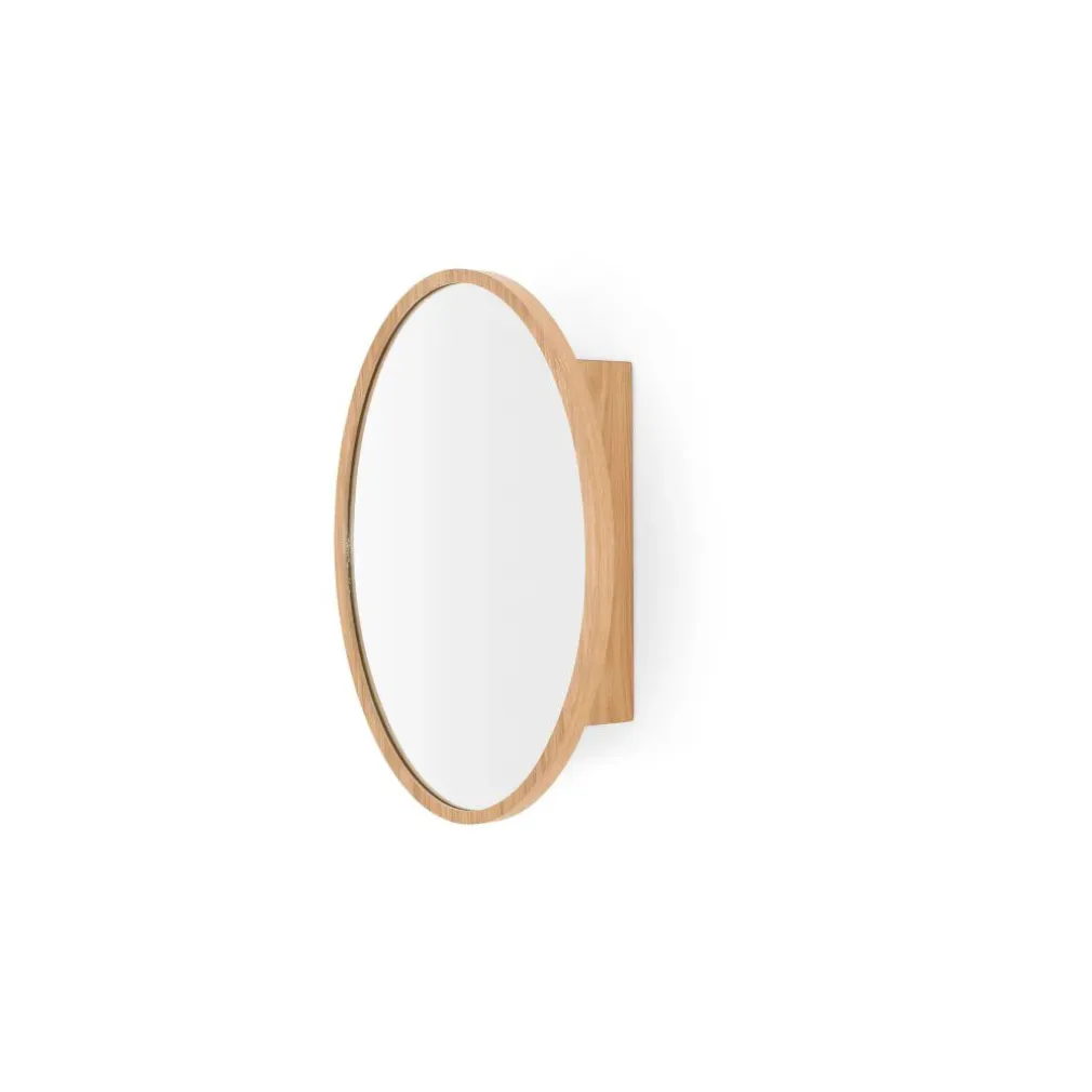 Mueble de pared con espejo Penn – Roble