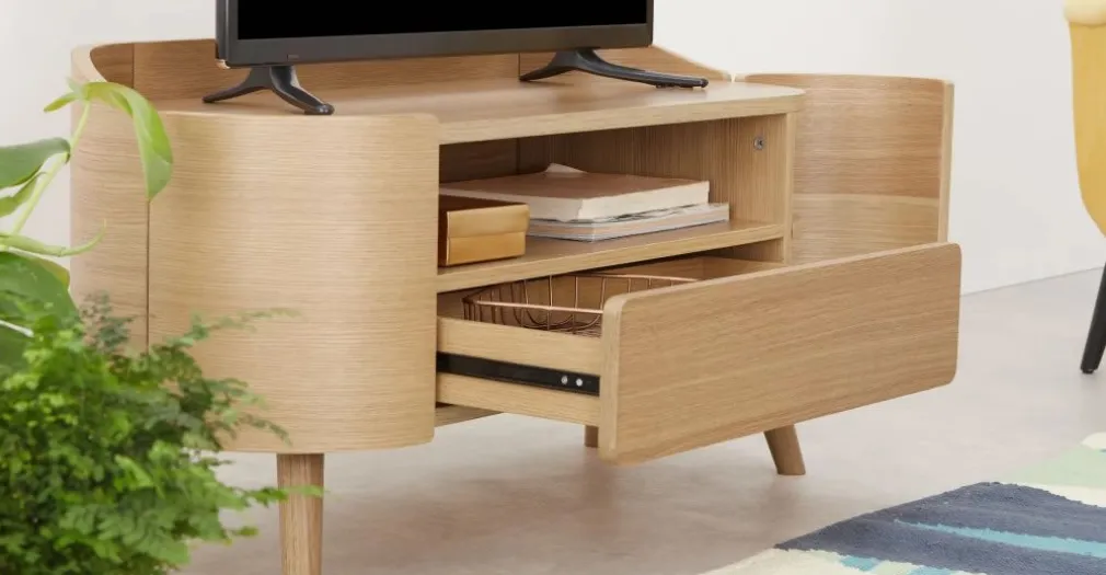 Mueble multimedia Ada – Roble