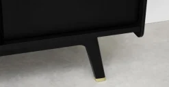 Mueble multimedia Albers – Roble teñido de negro