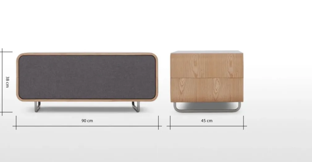 Mueble multimedia Briar – Fresno