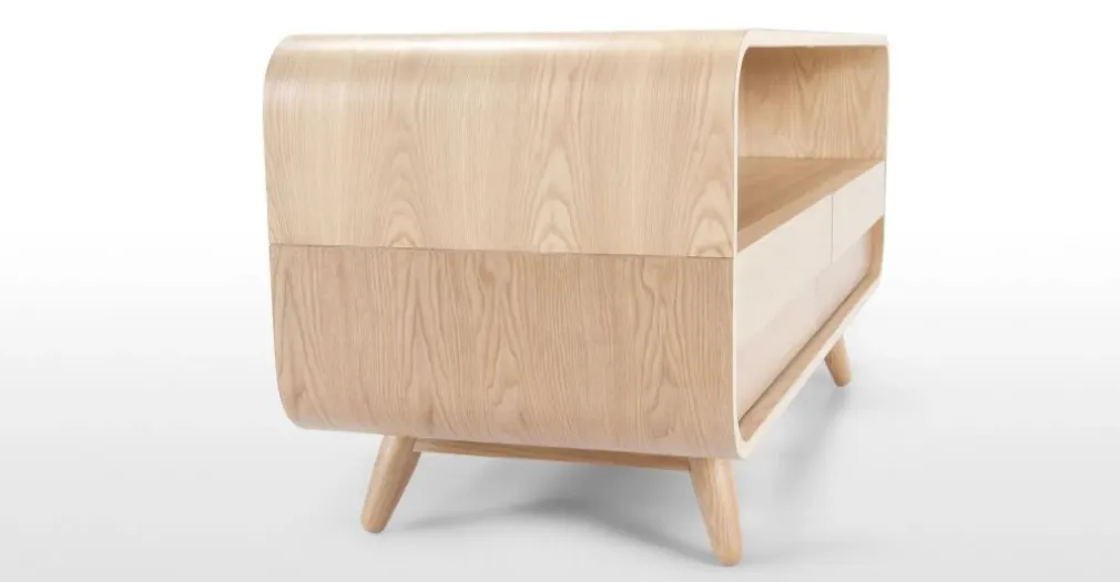 Mueble multimedia compacto Esme – Fresno