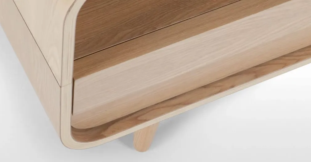 Mueble multimedia compacto Esme – Fresno