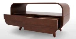 Mueble multimedia compacto Esme – Fresno oscuro