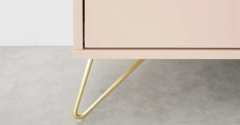 Mueble multimedia Elona – Rosa