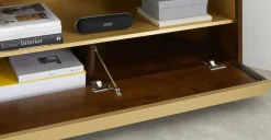 Mueble Multimedia Esquinero Anderson – Caramelo