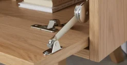 Mueble multimedia esquinero Jenson – Roble