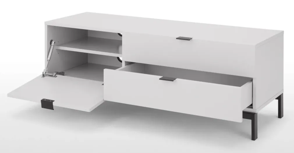 Mueble multimedia Marcell – Gris claro