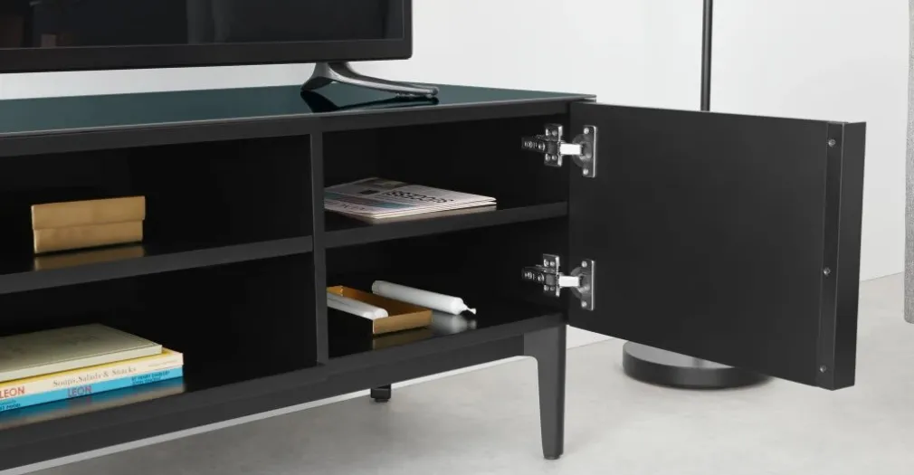 Mueble multimedia Silas – Azul cerceta