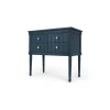 Mueble para recibidor vintage Bourbon – Azul oscuro