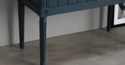 Mueble para recibidor vintage Bourbon – Azul oscuro