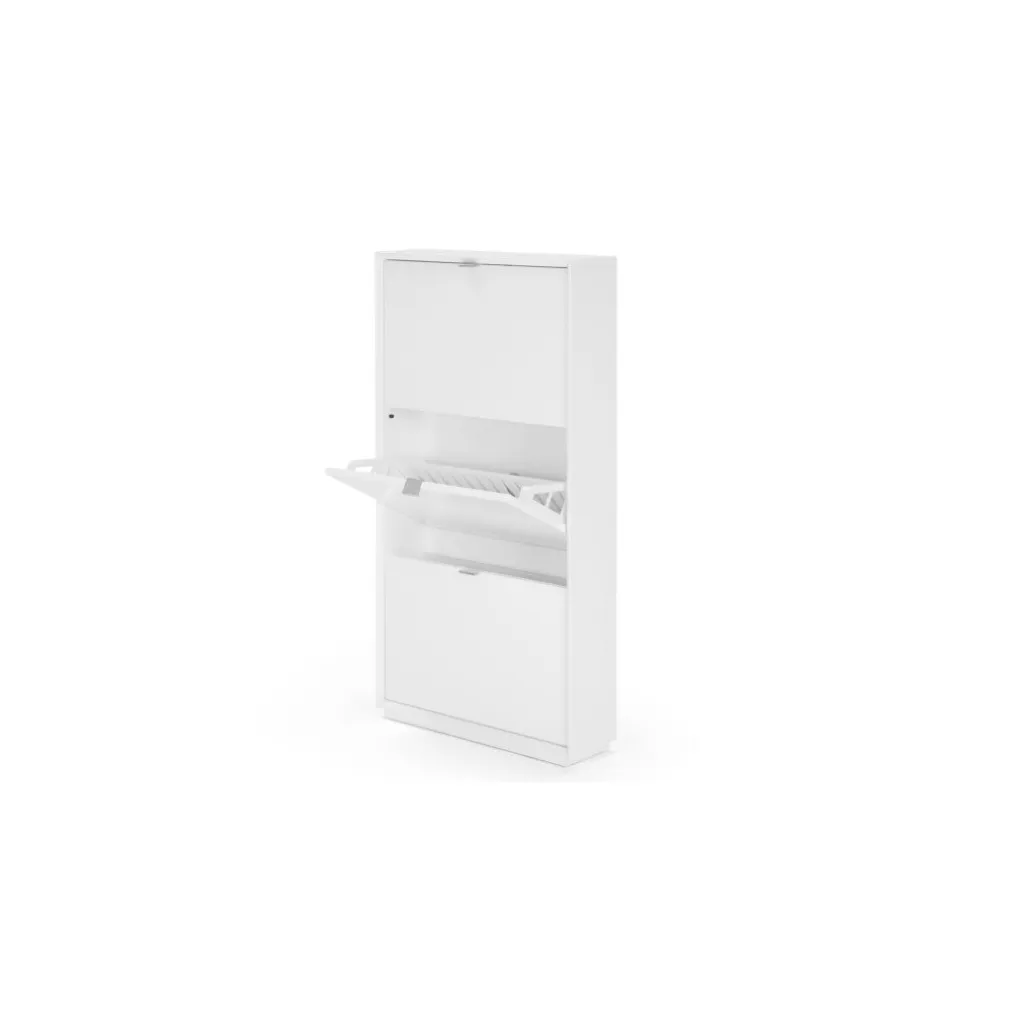 Mueble zapatero Marcell – Blanco