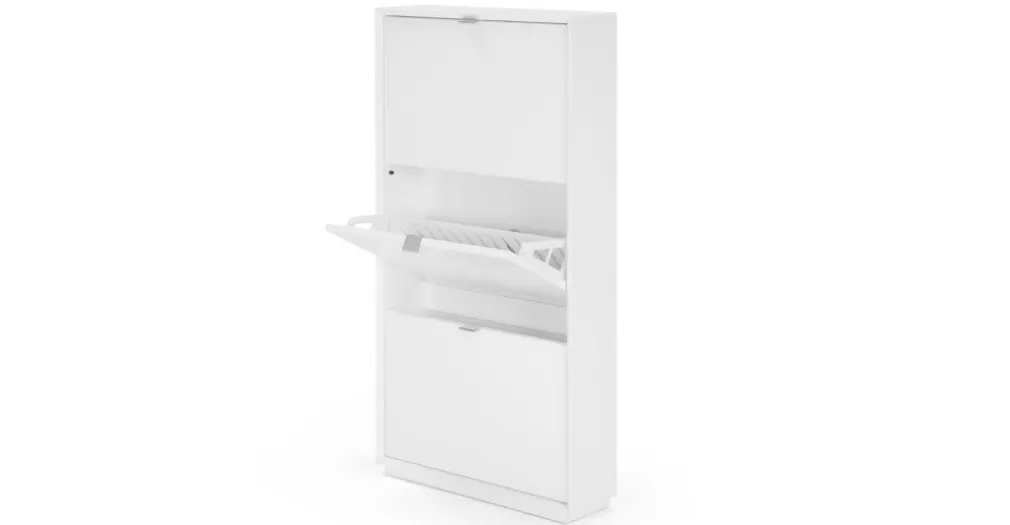 Mueble zapatero Marcell – Blanco