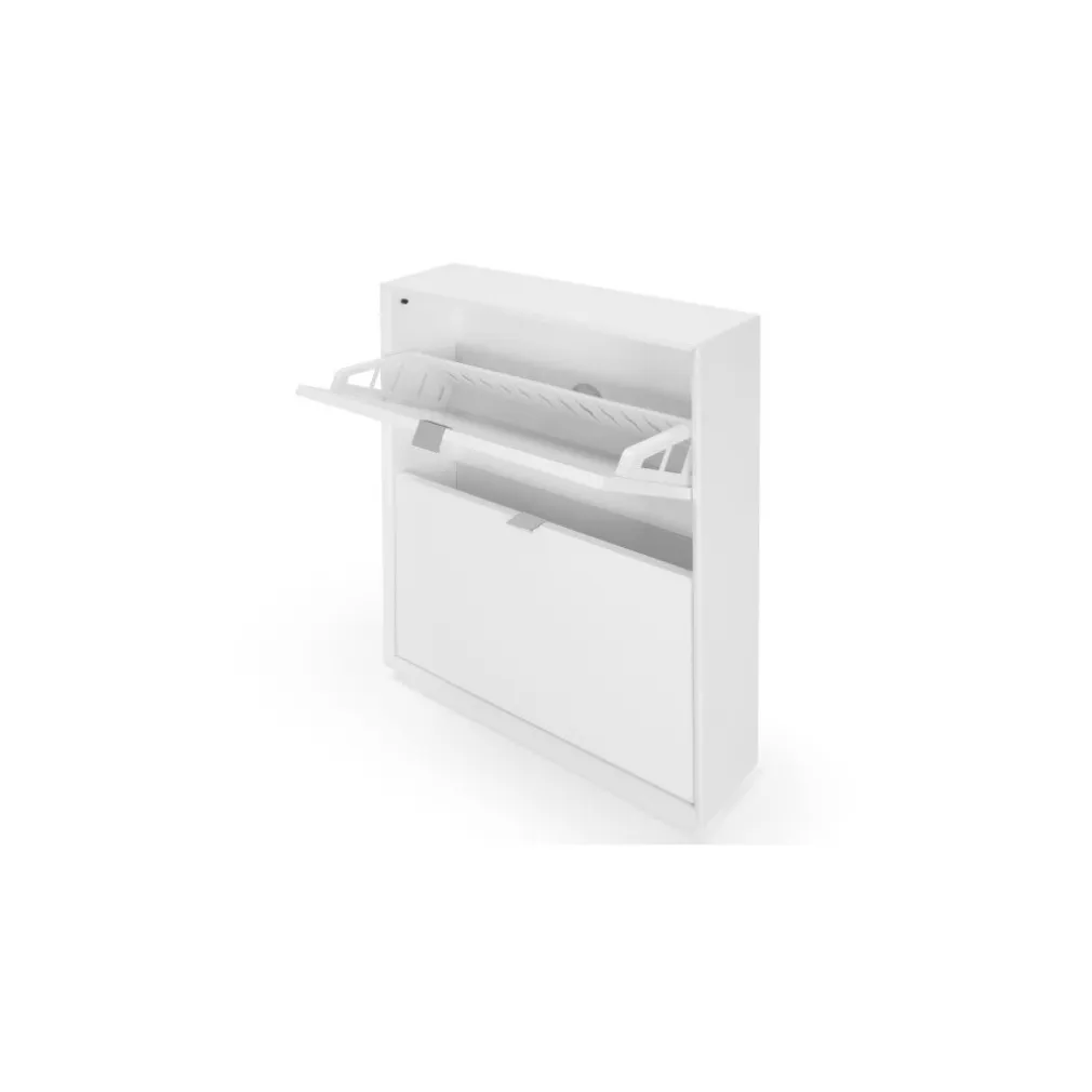Mueble zapatero pequeño Marcell – Blanco