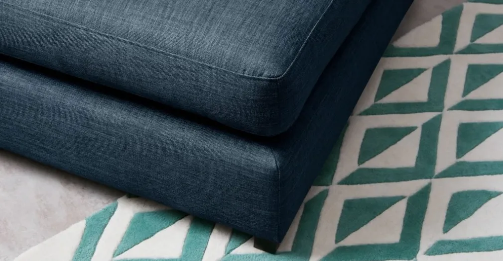 Otomana modular Mortimer – Azul puerto