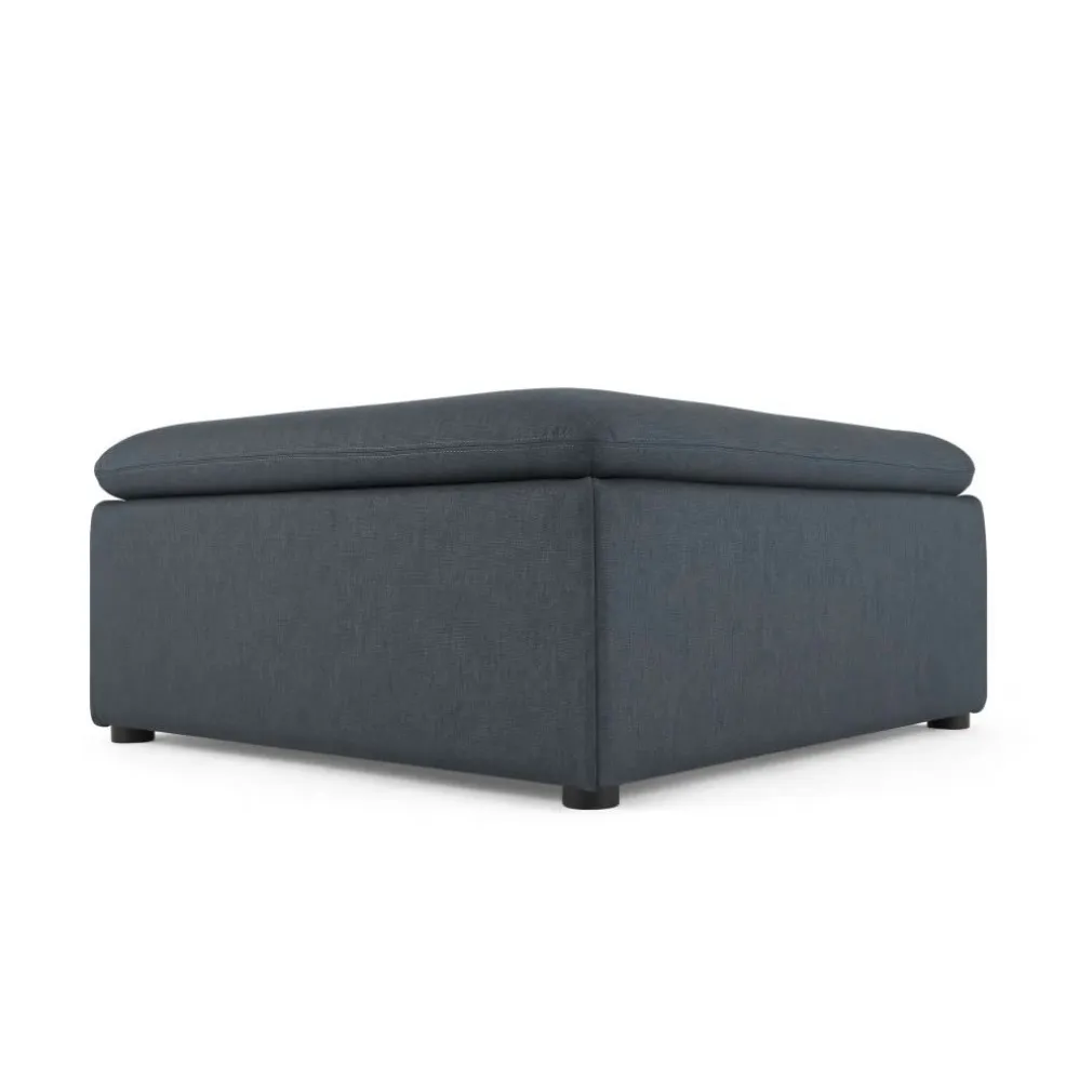 Otomana para Sofá Modular Victor – Azul Lino