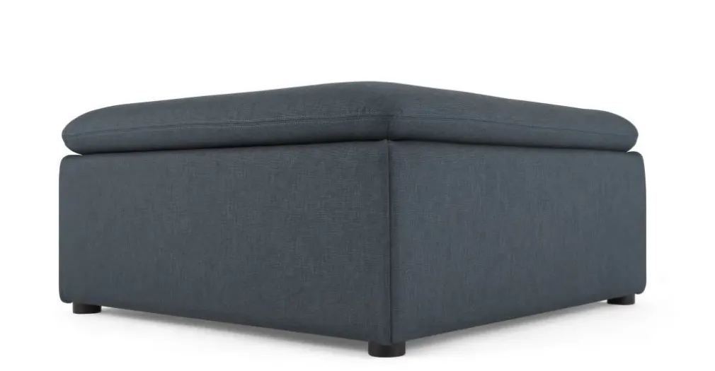 Otomana para Sofá Modular Victor – Azul Lino