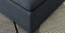 Otomana para Sofá Modular Victor – Azul Lino