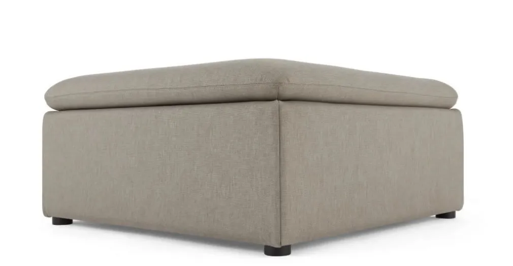 Otomana para Sofá Modular Victor – Gris Agata