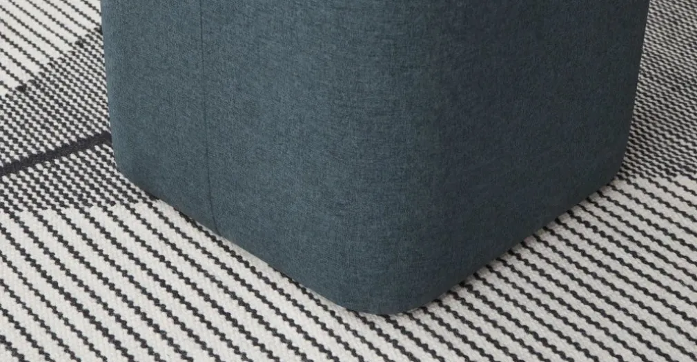 Puff Henri – Azul Egeo