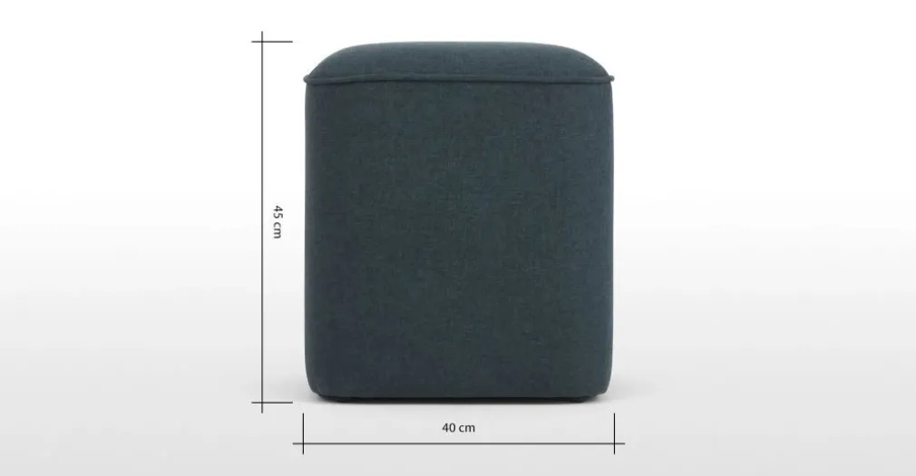 Puff Henri – Azul Egeo