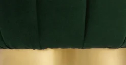 Puf Pequeño con Base de Acero Inoxidable Adie – Verde Pino