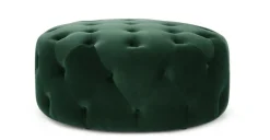 Puf Redondo Grande Hampton – Verde Pino