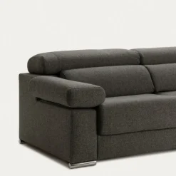 Seccional con Chaise Longue a la Derecha Dolmen – Gris Oscuro