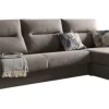 Seccional con Chaise Longue a la Derecha Faro – Gris