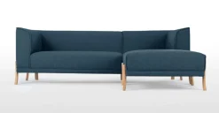 Seccional con Chaise Longue a la Derecha Magnus – Azul