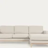 Seccional con Chaise Longue a la Derecha Mihaela – Blanco
