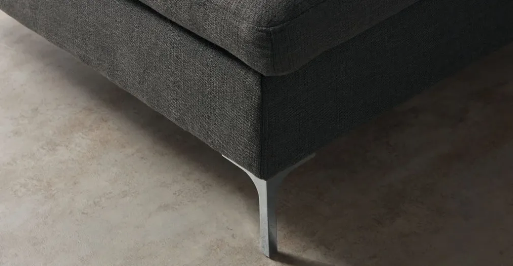 Seccional con Chaise Longue a la Derecha Monterosso – Gris Marengo