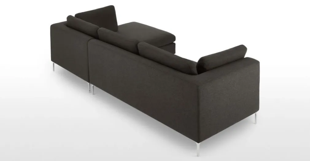 Seccional con Chaise Longue a la Derecha Monterosso – Gris Marengo