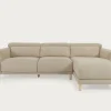 Seccional con Chaise Longue a la Derecha Singa – Beige